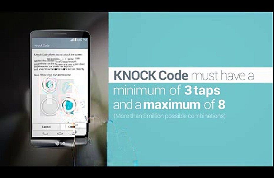 Telefon mobil LG G3 4G, 16GB, Black Titan - Knock Code