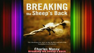 READ book  Breaking the Sheeps Back Full Free