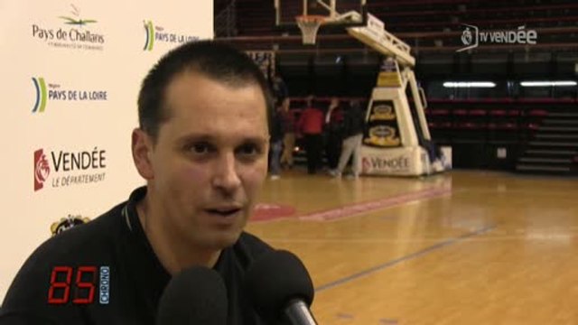 Challans vs Bordeaux (77-74) : Interview de Freddy Massé