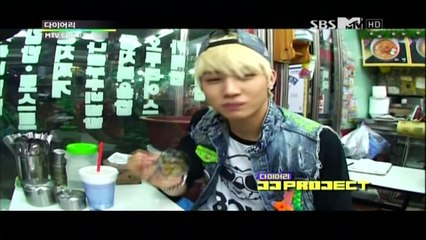 120626 JJ Project MTV Diary E02 동대문에가다