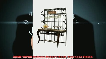 best produk   ACME 18288 Galiana Bakers Rack Espresso Finish