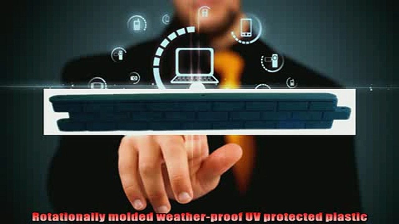 best produk   Forte 8000154 Border Timber Rail with Pin 72 L x 5 W x 12 H Black Case of 2