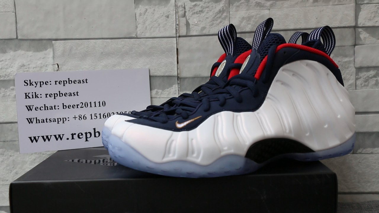 Nike Air Foamposite one Olympic Unboxing Review...