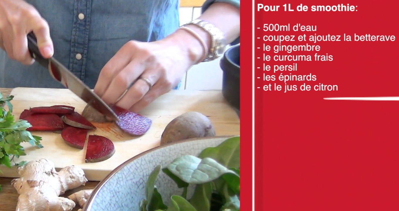 Recette de smoothie