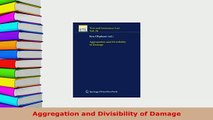 Download  Aggregation and Divisibility of Damage Free Books