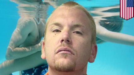 Drunk douchebag told not to have sex in public pool, then gets violent