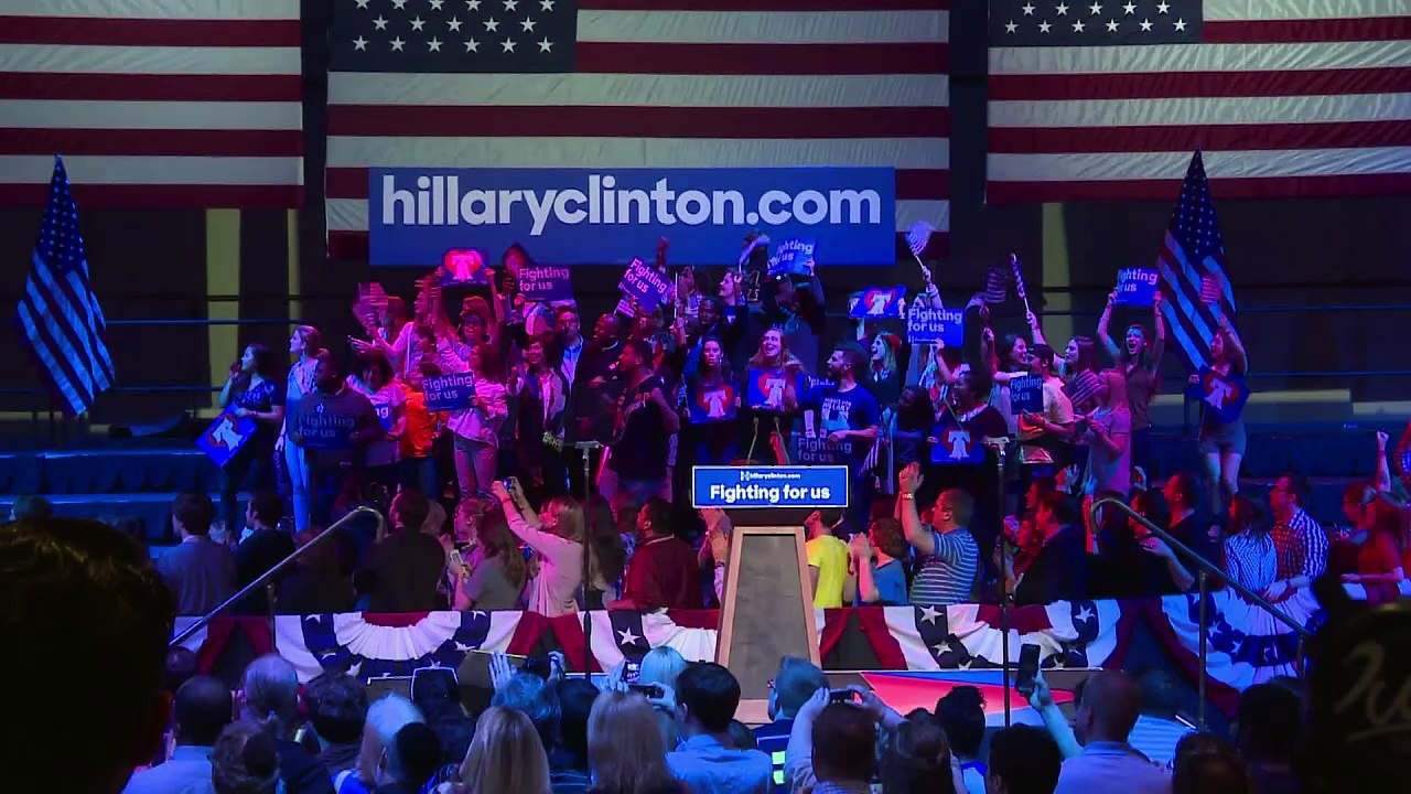 Trump und Clinton weiter auf Siegeskurs