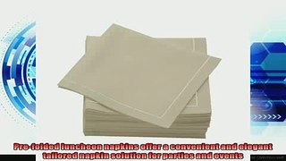 best produk   MYdrap SA216035 Prefolded Cotton Luncheon Napkin 40 Length x 40 Width Sand Case of