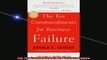 READ book  The Ten Commandments for Business Failure Full Free