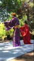 Japanese Festival Okinawan Traditional Cultural Dance