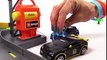 002_Kid's Toys - Bburago Toy Car Race Track & Racing Cars Slide_ Speedy & Blacky's Fuel Station & Garage