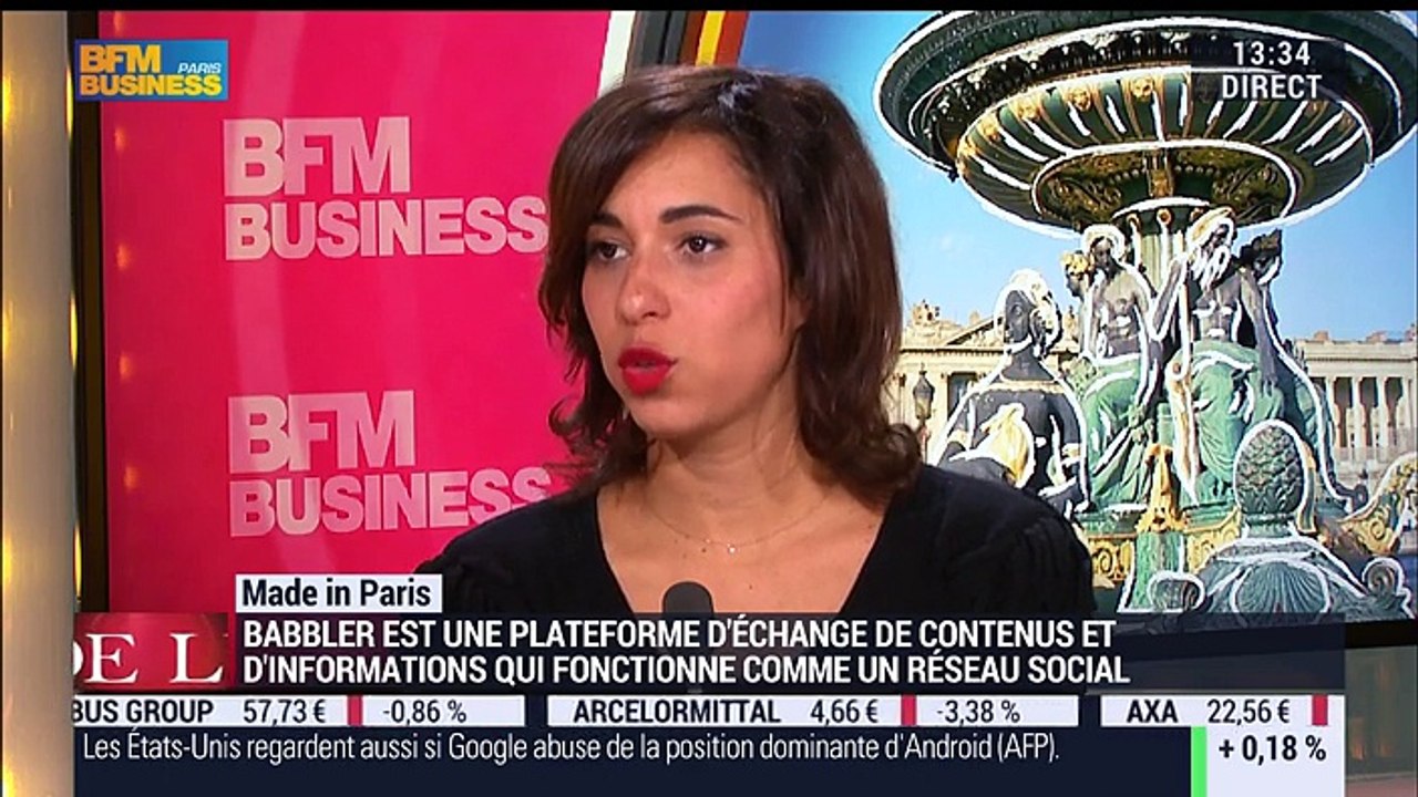 Made in Paris de Babbler, plateforme d'échange de contenus et d'informations - 27/04