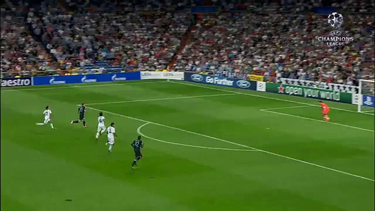 UEFA put Lionel Messi in the sofa :D