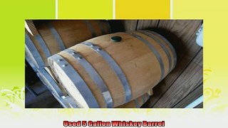 special produk Used 5 Gallon Whiskey Barrel