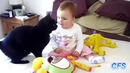 МЕГА ПОЗИТИВ! Кошки и дети!  MEGA POSITIVE! Cats and children!