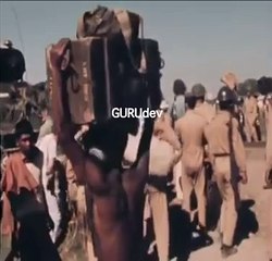 1971 War Video - Pakistani forces fleeing from battle field.