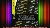 READ Ebooks FREE  Key Concepts in Tourist Studies SAGE Key Concepts series Full EBook