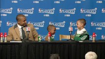 Isaiah Thomas' Sons Steal the Post Game Press Conference