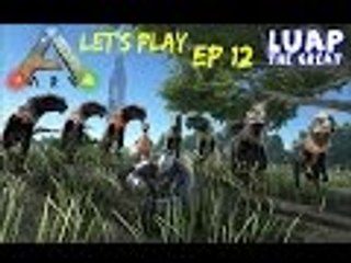 Ark Survival Evolved Ep 12 Dilo Army And more walls.