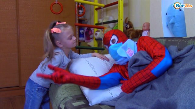 Spiderman. Сюрприз для Человека Паука — Лавовая Лампа от Ярославы. Видео для детей