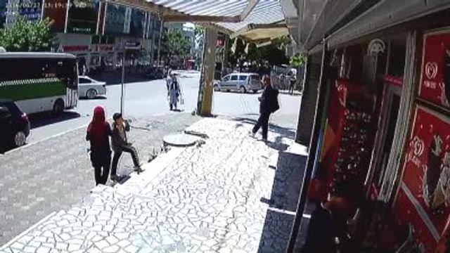 Kaza Anı Kameraya Yansıdı