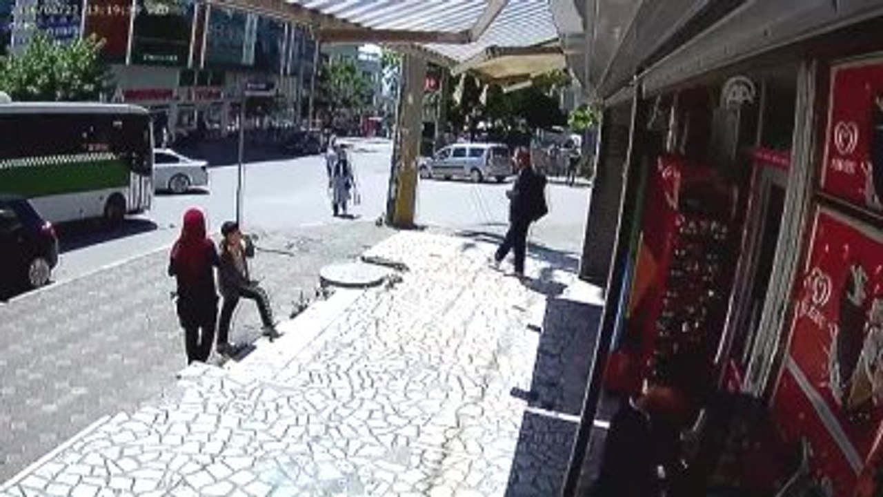 Kaza Anı Kameraya Yansıdı