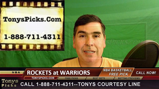 Houston Rockets vs. Golden St Warriors Free Pick Prediction Game 5 NBA Pro Basketball Odds Preview 4-27-2016