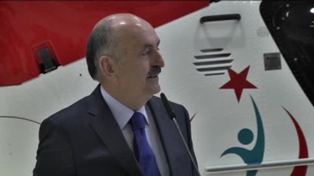 Müezzinoğlu, Gece Görüşlü Ambulans Helikopter Tanıtım Toplantısına Katıldı (2)