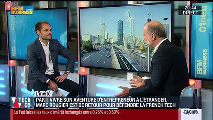 Marc Rougier est de retour à Paris pour défendre la french tech après sa route entrepreneuriale à la Silicon Valley - 27/04