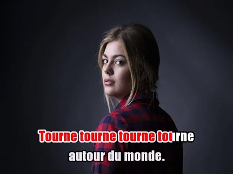 Louane - Tourne KARAOKE / INSTRUMENTAL