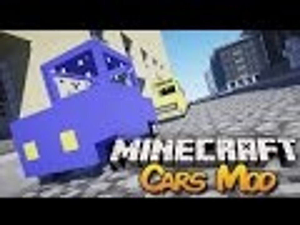 Minecraft: 1.7.10 Mod Showcases. Cars and drives mod!