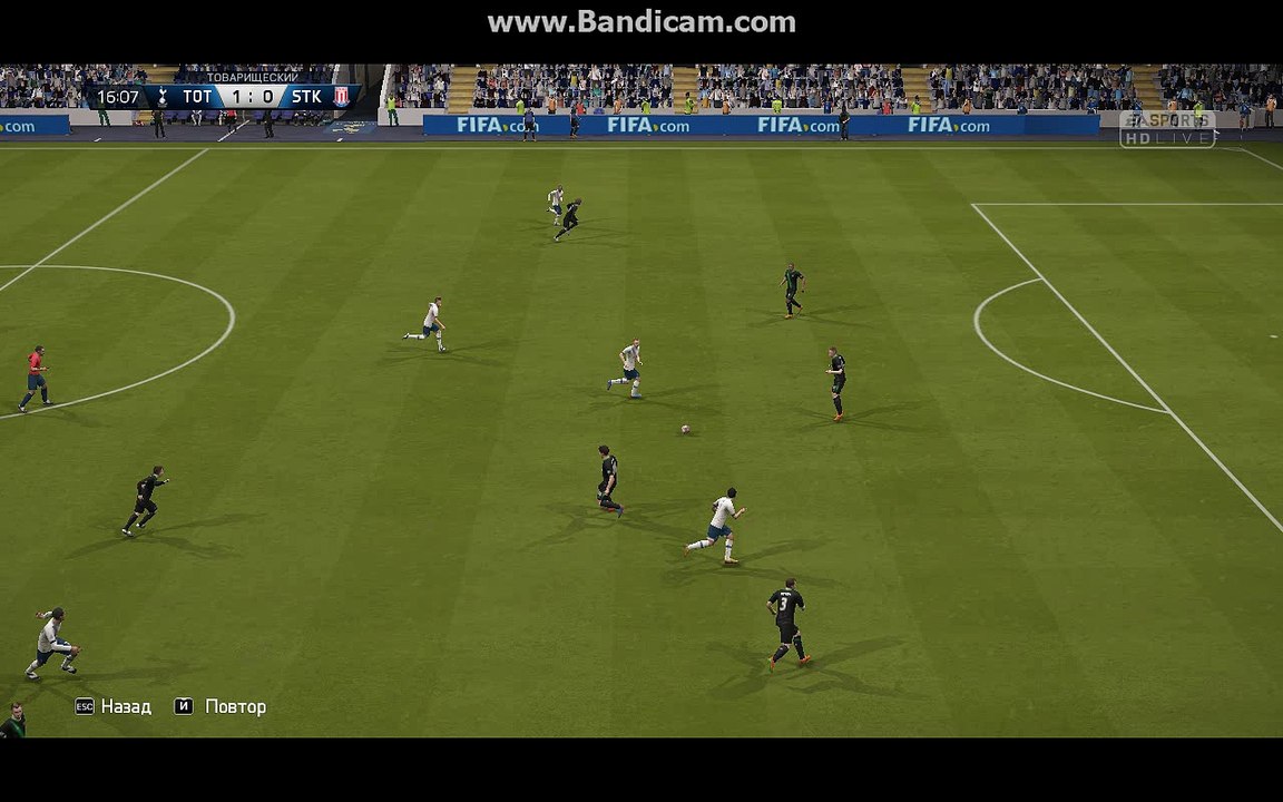 BPL 8 Тур. Тоттенхэм - Сток Сити. 2:0. Hulk, 17'