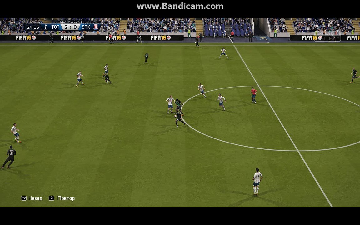 BPL 8 Тур. Тоттенхэм - Сток Сити. 2:1. Bojan, 26'