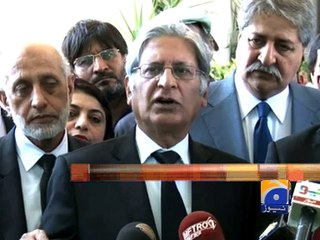 SC Bar rejected Govt. TORs over Panama Leaks, says Aitzaz -27 April 2016