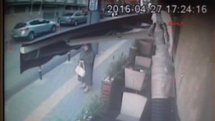 Bursa'da Patlama Sonrası Yaşanan Panik Güvenlik Kamerasında