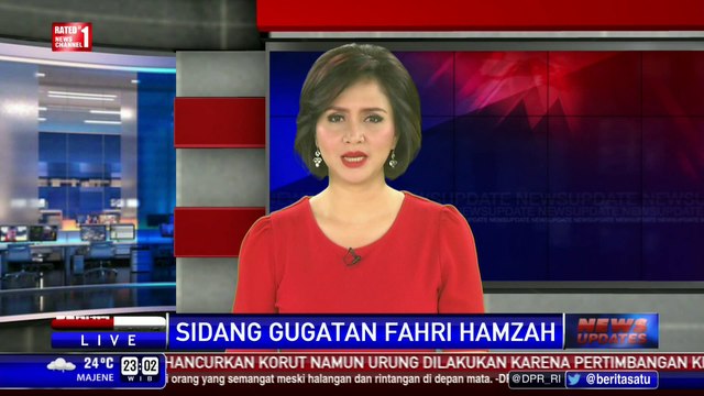 Sidang Perdana Fahri Hamzah Vs PKS