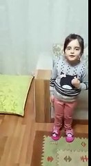 Beautiful Words By A Very Cute Little Girl ... MUST WATCH