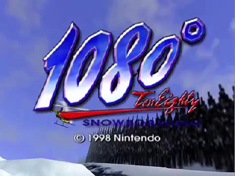 N64 1080 Snowboarding Intro