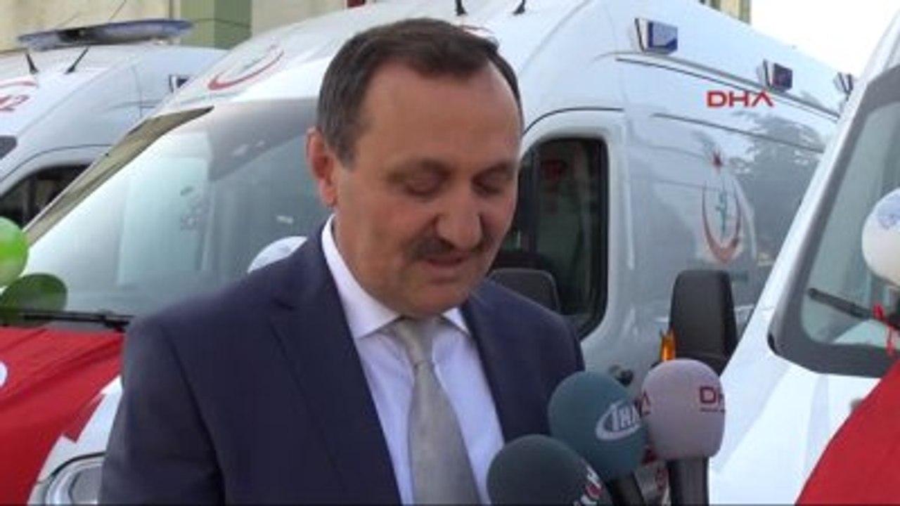 Gaziantep?te 10 Yeni Ambulans Hizmete Başladı