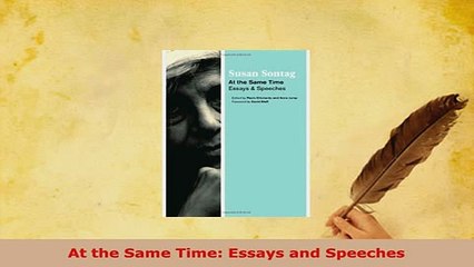 Download  At the Same Time Essays and Speeches Free Books
