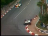 Formula1 Monaco 1982 Final laps crashes