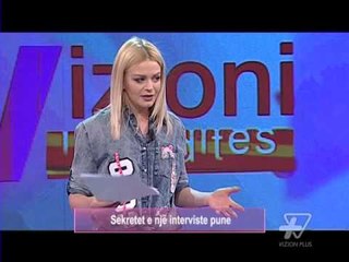 Descargar video: Vizioni i pasdites - Sekretet e një interviste pune| Pj.1 - 27 Prill 2016 - Show - Vizion Plus