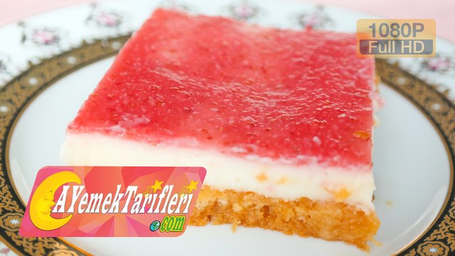 Çilekli Etimek Tatlısı Nasıl Yapılır? | Çilekli Etimek Tatlısı Tarifi