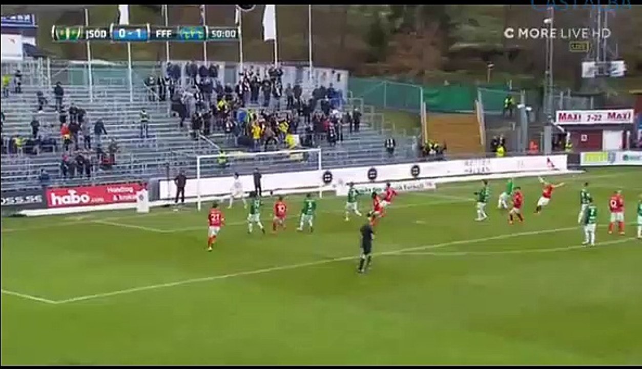 Krizanovic GOAL (0-1) Jonkopings vs Falkenbergs (2016.04.27)