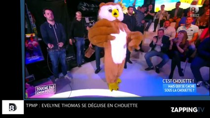 TPMP : Evelyne Thomas se déguise en chouette, la séquence insolite !