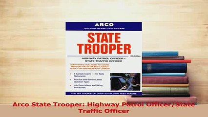 Descargar video: PDF  Arco State Trooper Highway Patrol OfficerState Traffic Officer Read Online