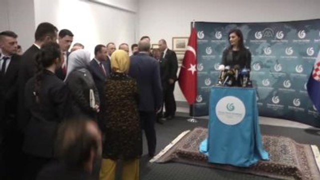 Erdoğan, Zagreb Yunus Emre Türk Kültür Merkezi'nin Açılışını Yaptı