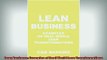 READ book  Lean Business Examples of Real World Lean Transformations READ ONLINE