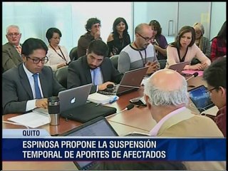 Espinosa propone beneficios de lESS a damnificados