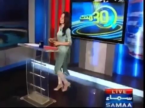 Pakistani news anchor Gharida Farooqi Hot